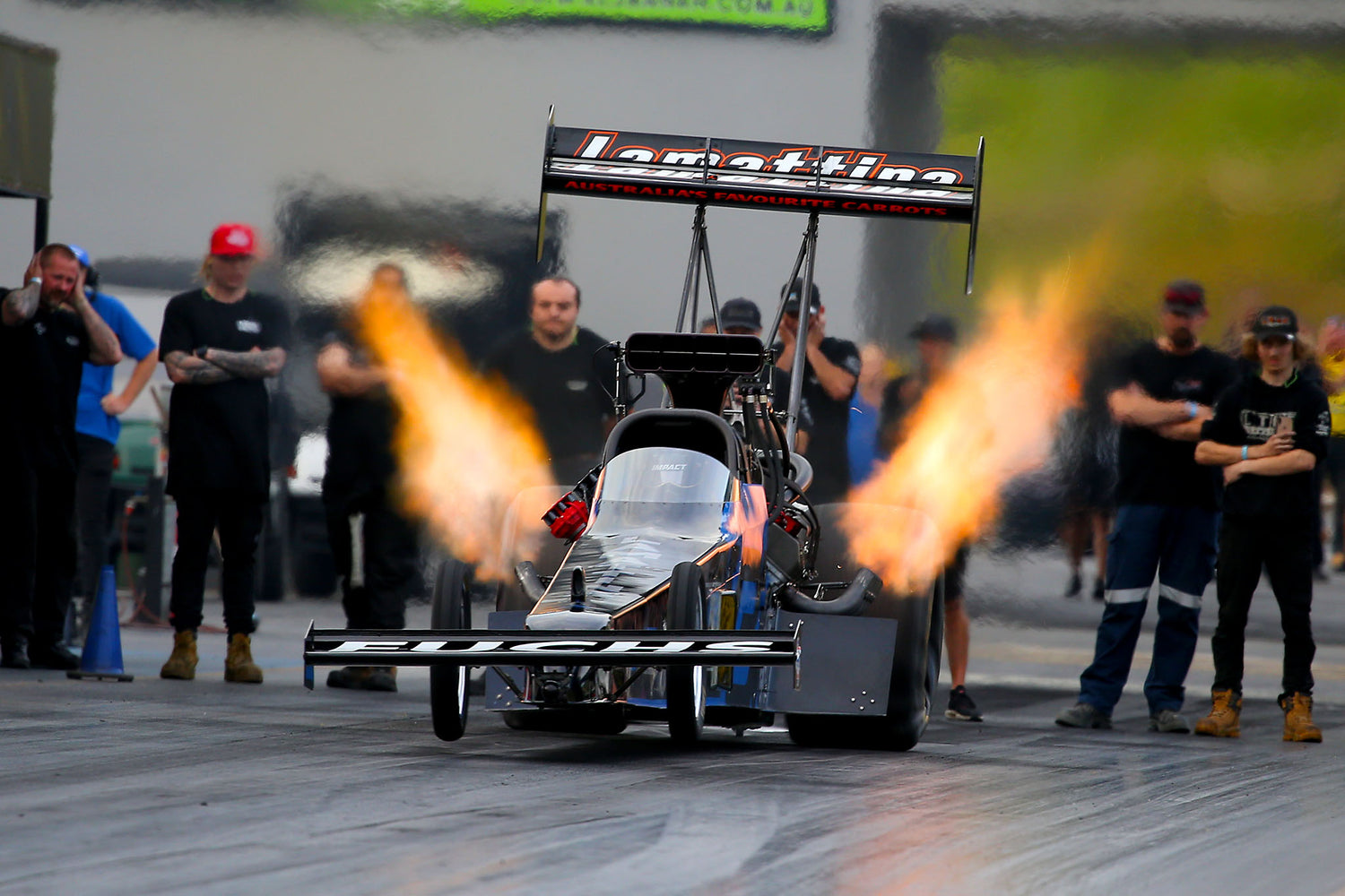 Lamattina Racing top fuel dragster banner image